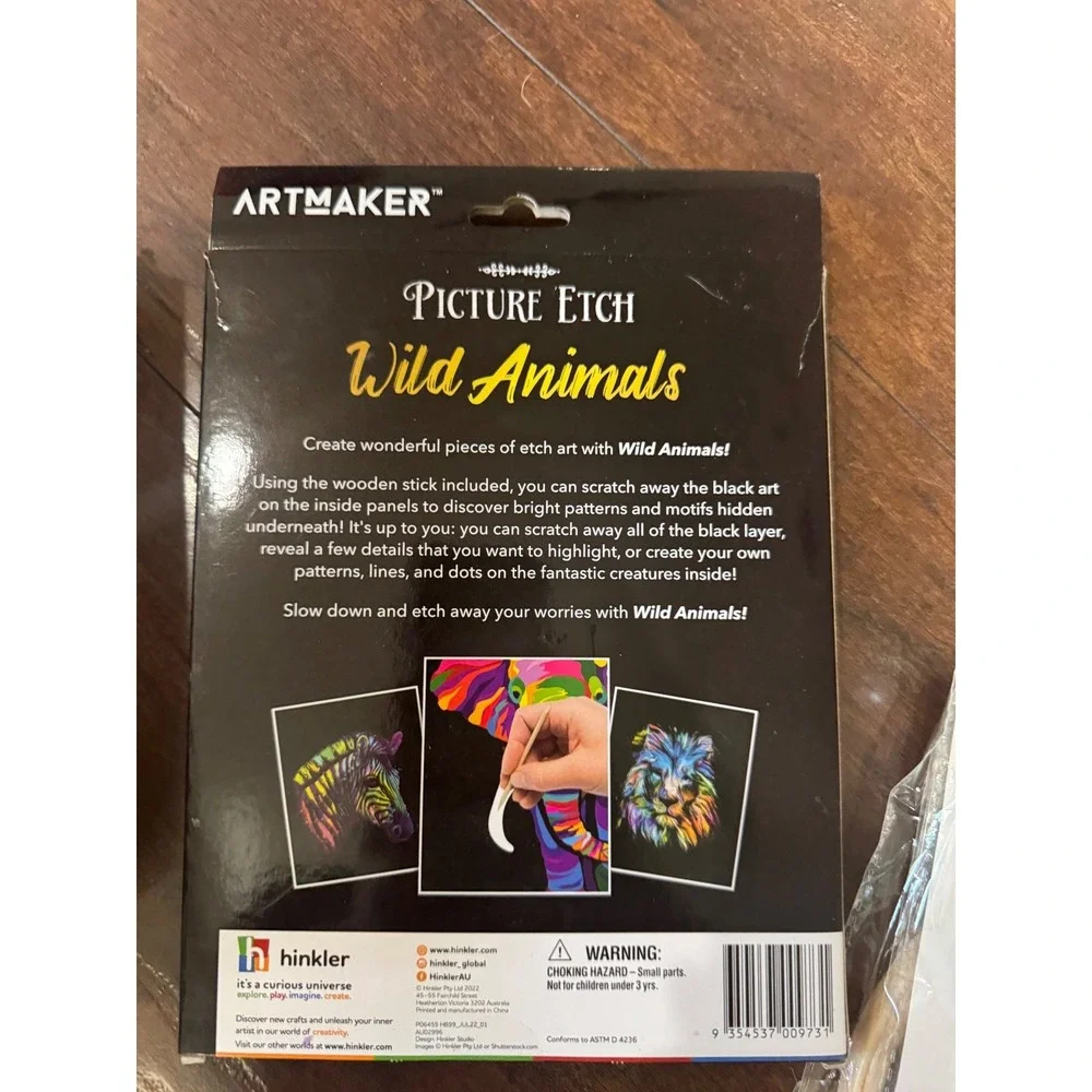 Kids/Teen Craft Set, Crochet,‎ Bracelet, Suncatchers, Embroidery & Scratch Art